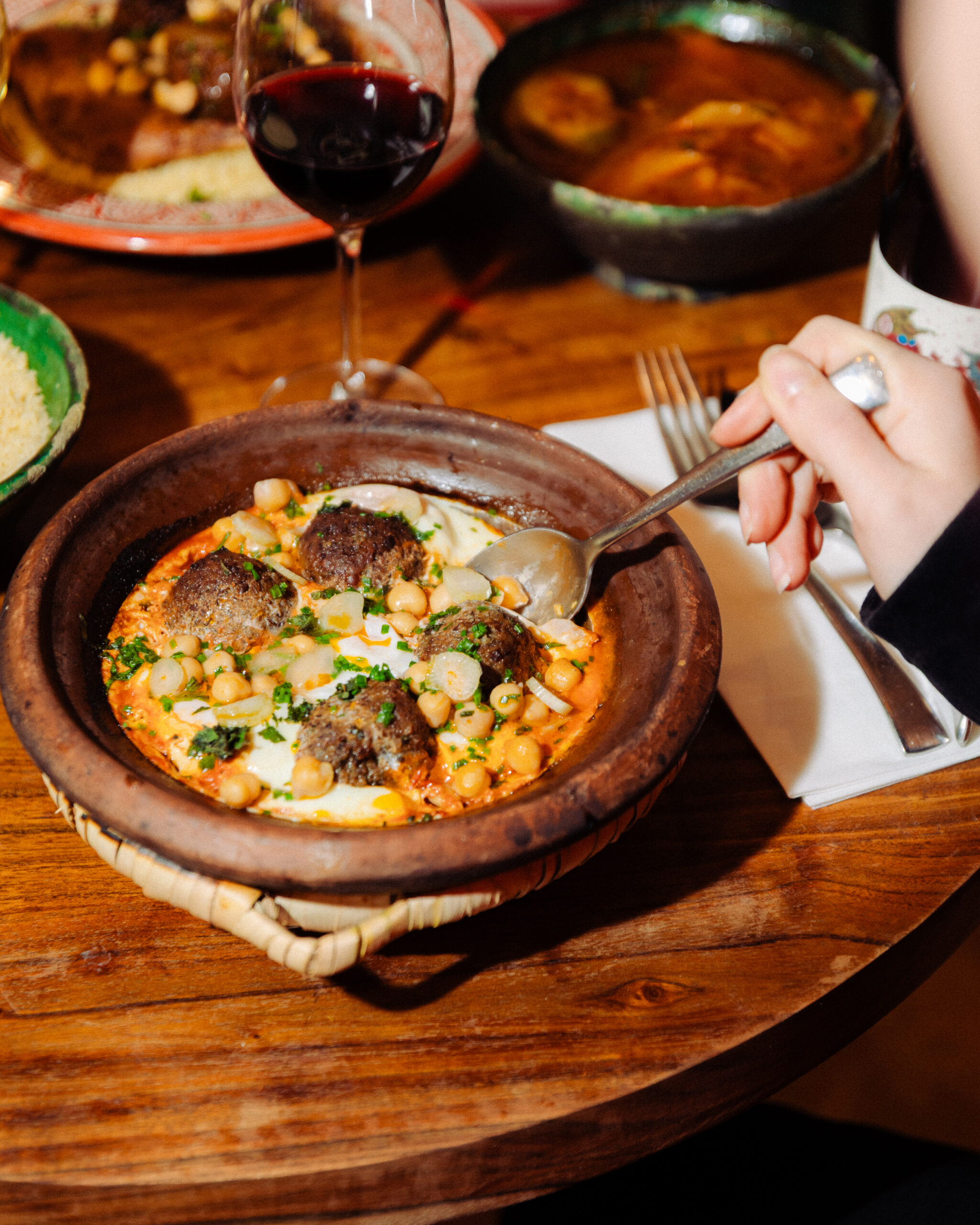 photo table garnie couscous